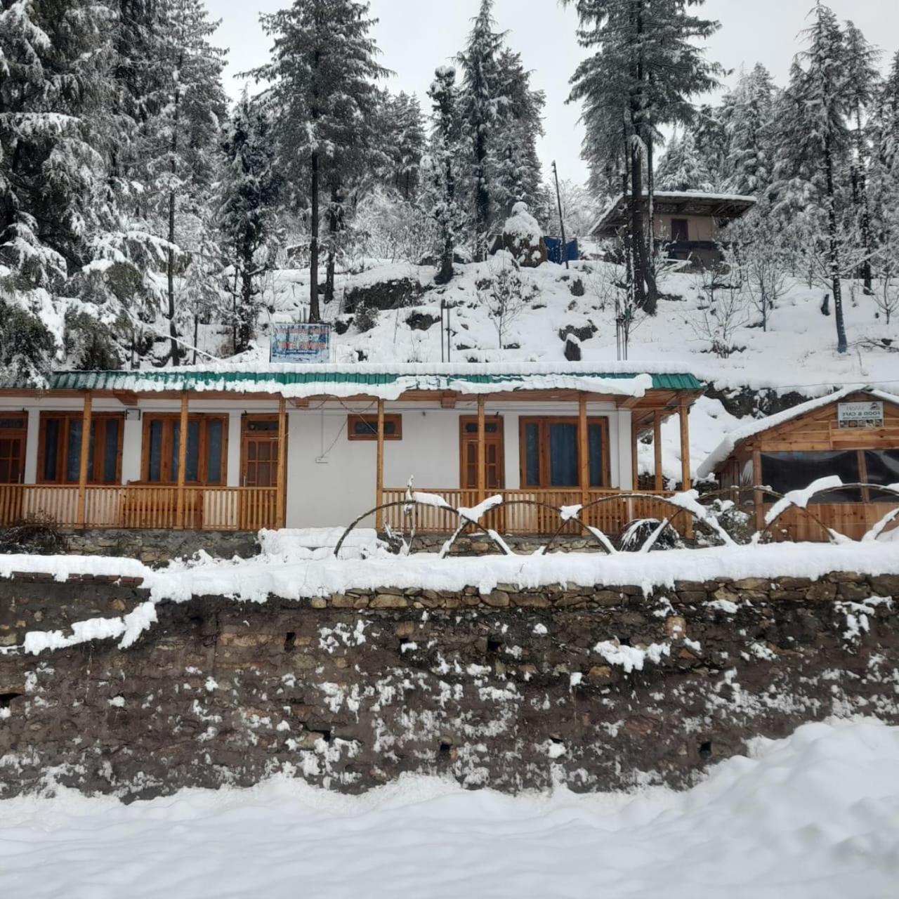 Vansh Green View Homestay Sainj المظهر الخارجي الصورة